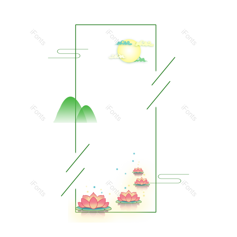 边框图片,装饰元素,元素PNG,简约免抠素材
